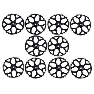 $8.51 • Buy 10 Pcs RC Helicopter  Drive Gear For  V966 XK K110 V911S Black