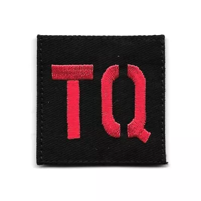 Medical Alert Red Black TQ Tourniquet Patch Fits For VELCRO® BRAND Fastener • $3.99