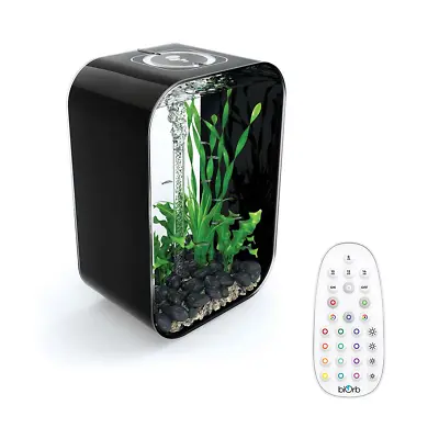 £324.99 • Buy Biorb Life 45l Aquarium Black Fish Tank With Filter Unit Led Lighting Air Pump