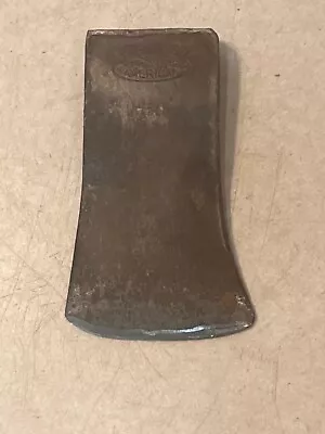 Vintage 2 Lb. 2oz.  Mann True American Single Bit Axe Head. 3-3/4  Cutting Edgee • $26