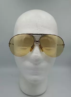 Vintage Porsche Design By Carrera Sunglasses 5627 40 Made In Austria Gold Frames • $145.20