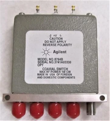 $69.99 • Buy Agilent 8764B 5-Port Coaxial Switch, DC To 18 GHz
