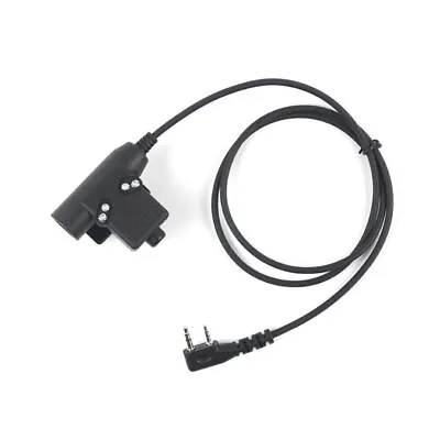 U94 PTT Cable Plug Headset Adapter For Kenwood Baofeng UV-5R H777 Walkie Talkie • $13.25