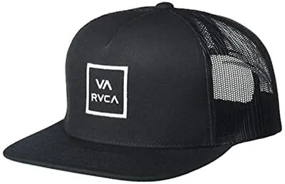 RVCA Men's Adjustable Snapback Hat Trucker/Black  Assorted Sizes  Colors  • $28.27