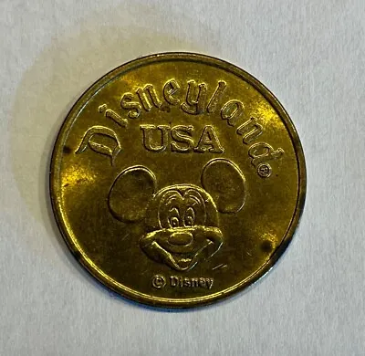 Disneyland Usa Disney Mickey & Sleeping Beauty's Castle Token Coin • $20.97