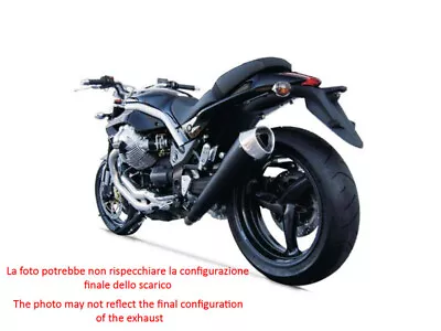 Exhaust Zard Conical Steel-steel Racing Moto Guzzi Griso 2005-16 • $642.01