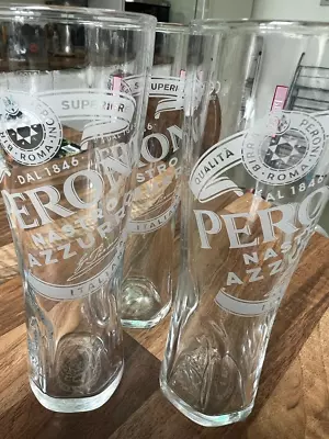 £1 • Buy Peroni Half Pint Glasses £1 Each