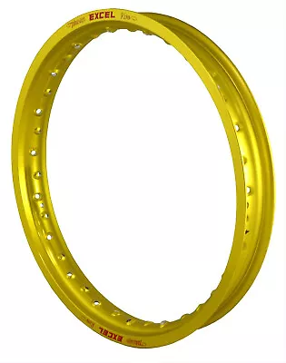 Excel Colorworks Rear MX Rim Yellow 19 X 2.15 - 36 Holes (GEA410) • $204.32