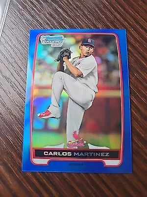 2012 Bowman Chrome Prospects Blue Refractor /250 Carlos Martinez #BCP108 • $0.99