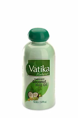 Dabur Vatika Naturals Enriched Coconut Hair Oil With Henna Amla Lemon • $7.49