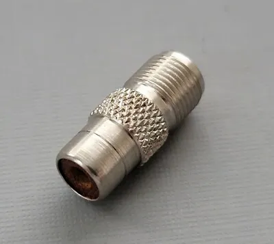 Coax Coaxial F Type Cable Adapter Connector Female To RCA Female  • $2.98