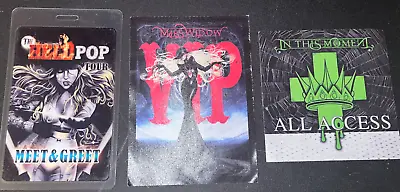 IN THIS MOMENT MARIA BRINK - Backstage VIP Pass Bundle (3) Stickers And Laminate • $14.99