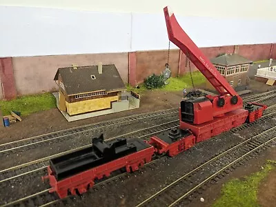 Hornby 00 Gauge R739 -75 Ton Operating Breakdown Crane • £17