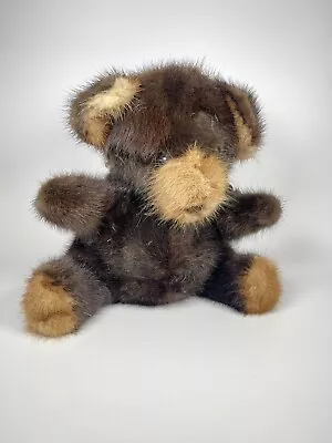 Vintage Mink Fur Teddy Bear First Generation Rare Bear 8” • $22