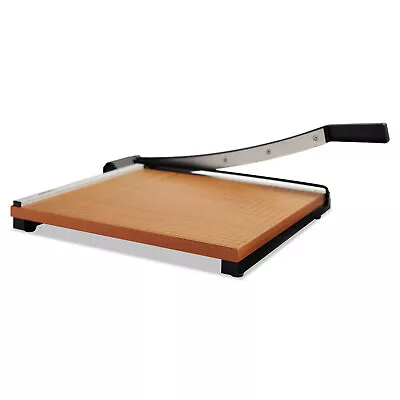 X-ACTO Square Commercial Grade Wood Base Guillotine Trimmer 15 Sheets 15  X 15 • $222.65