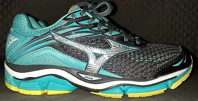 Mizuno Women's Wave Engigma 6 Blue Gray Running Sneakers US 8 UK 5.5 EUR 38.5 • $45