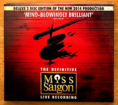 THE DEFINITIVE MISS SAIGON 25th ANNIVERSARY (2014) DELUXE 2-DISC CD SET *SEALED* • $15.10