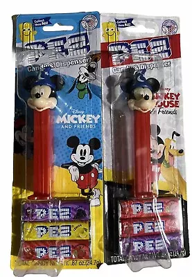 1 2024 PEZ Disney Mickey Mouse Sorcerer Hat MOC You Pick Which Background • $3.99