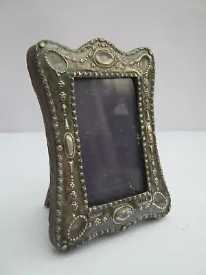 Birmingham 1915 Sterling Silver Miniature Photo Frame By Greene & Cadbury Ltd • £55