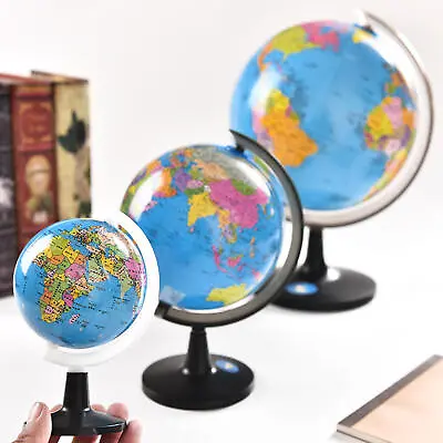 Light Up Rotating Globe The Leonardo Collection Navy & Gold • $15.47