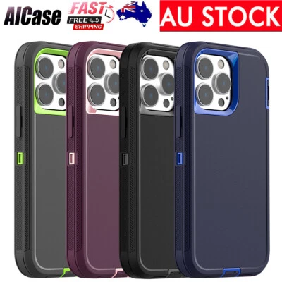 $10.99 • Buy For IPhone 14 Pro Max /14 /14 Plus Case Shockproof Heavy Duty Cover Stand Box
