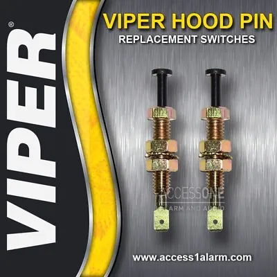 Pair Of Viper 4202V And Viper 5301 Replacement Hood Pin Switches • $10.99