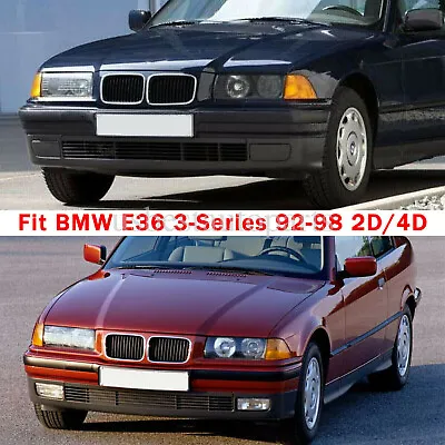 Front Bumper Cover Lower Lip W/Grill Fits For 92-98 BMW E36 3-Series M3 Style • $115.80