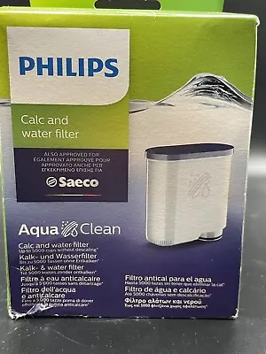 Philips Saeco AquaClean Calc And Water Filter Cartridge | CA6903/10 | 5000 Cups • $15.95