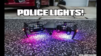 2 Pack Police STROBE Anti Collision Lights For DJI Mavic 3 Pro Combo  / Classic • $29