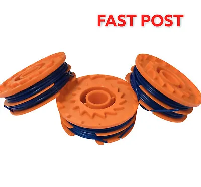 3 X Spool & Line For QUALCAST GGT450A1 Grass Trimmer Strimmer  FAST POST • £11.25