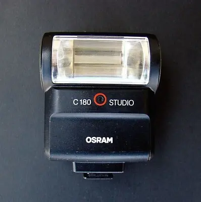 Vintage OSRAM C180 Universal Compact Camera Studio Flash Attachment • $14.45