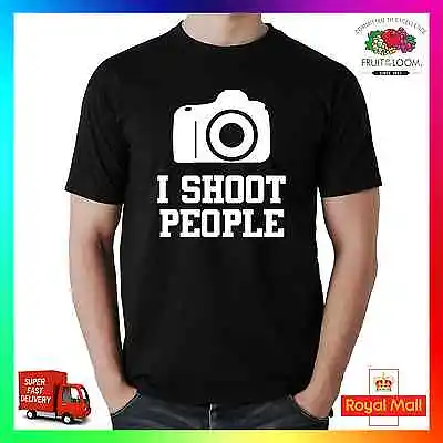  I Shoot People T-Shirt Tee Tshirt Funny Tumblr Hipster Insta Photographer Cam • $18.64