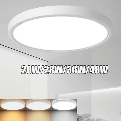 LED Ceiling Down Light Ultra Thin Flush Mount Kitchen Lamp Home Fixture Dimmable • $13.99