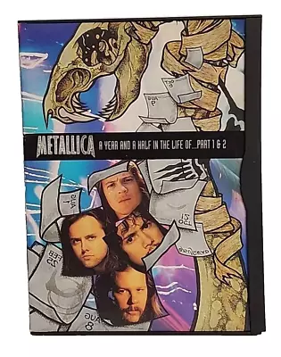 Metallica: A Year And A Half In The Life Of... Part 1 & 2 Out Of Print DVDClean • $21.99