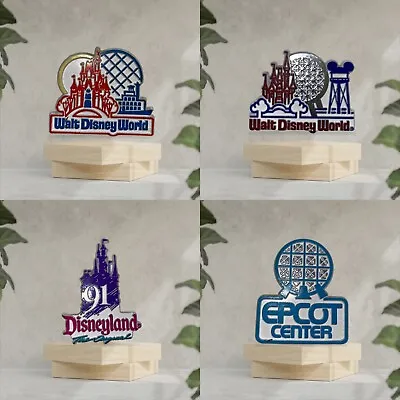 4 3D Rubber Walt Disney World Magic Kingdom Epcot Center Magnets Disneyland • $9