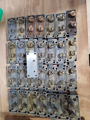 Vintage Lot Of 29 Diebold Safe Deposit Locks 03-176  • $94.99