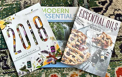 *YOUNG LIVING* & *DoTerra* Essential Oils Books: SET OF 3 • $29.50