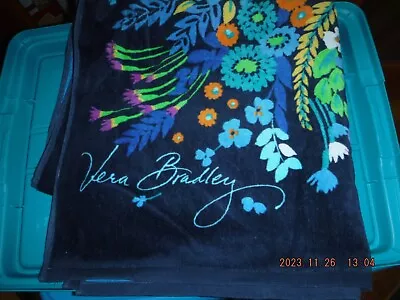 Vera Bradley Beach Towel In Midnight Blues Nwot • $30