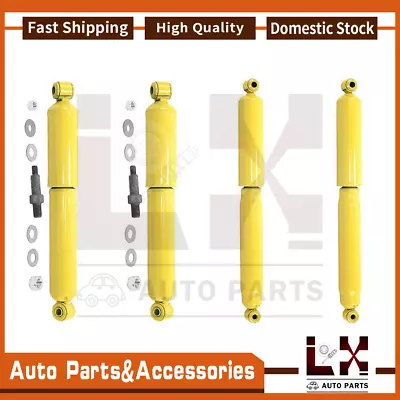 Monroe 4X Front+Rear Strut Shock Absorber Set For 1973-1974 GMC P35/P3500 VAN • $208.77