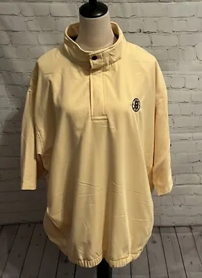 Men’s XL Boston Bruins Pullover Light Yellow Jacket • $50