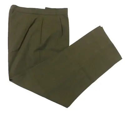 US Marine Alpha Slacks 14 MP Misses Petite Poly/Wool Women's Pants Uniform USMC • $19.75