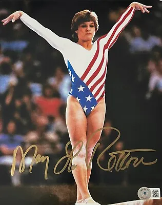 Mary Lou Retton Signed Autographed 8x10 Photo Beckett Authenticated #1 Gold • $74.99
