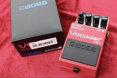 BOSS VO-1 Vocoder Products Of Roland Guitar Effect Pedal Used Tested • $239.99