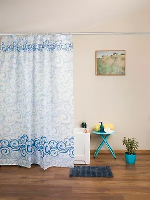 Miranda. European Style Unique Design Fabric Shower Curtain With Hooks. Bathroom • $9.99