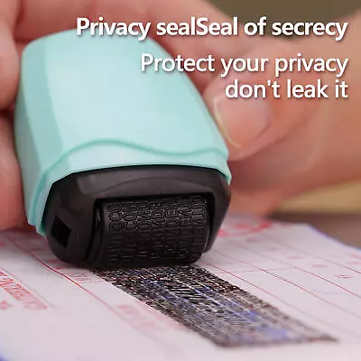 Identity Theft Protection Stamp Roller Guard Your ID Privacy Confidential Data • $13.57