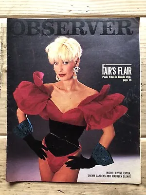 Observer Magazine 7 August 1983 Maureen Cleave Paula Yates Sally Brampton • £14.99