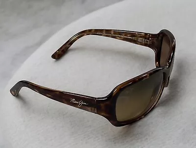 Maui Jim Pearl City Sunglasses MJ214-10 Brown Tortoise 63 17 125 Polarized Italy • $89.97