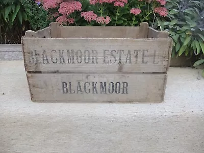 Genuine Vintage Apple Crate Box Blackmoor Estate   (1259) • $29.68