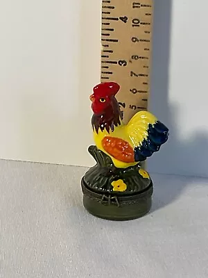 Hinged Trinket Box Rooster On Top • $7.50
