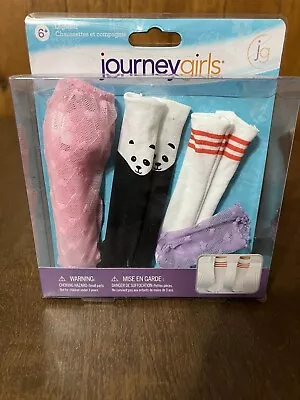 Journey Girl 18  Doll Legwear Tights Socks Anklets NIB TOYS 'R US 2017 Panda • $15.37